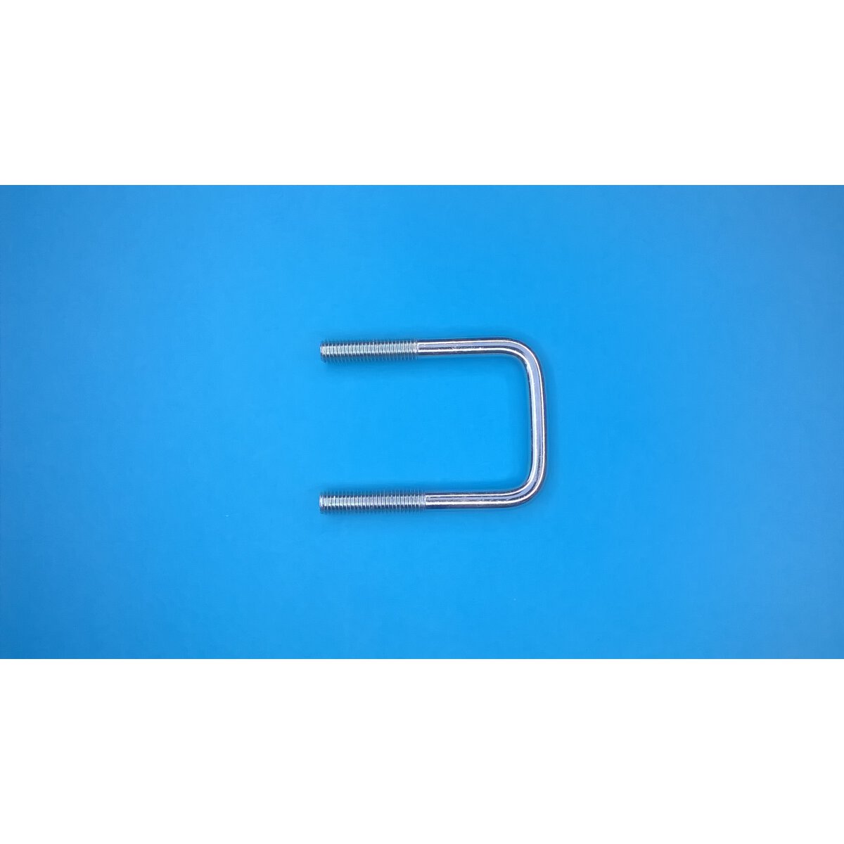 4x U Bügel M8 50x80mm Edelstahl - Mit Muttern Für Rohr Befestigung